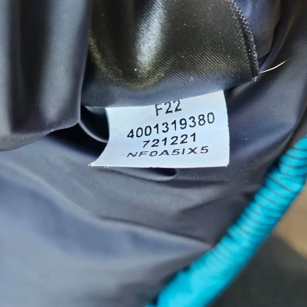 The North Face Mens Nuptse 1996 Retro 700 Down Vest Blue Mountain Print NF0A5IX5